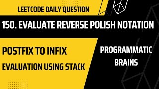 150. Evaluate Reverse Polish Notation | Leetcode Daily Challenge | Stack