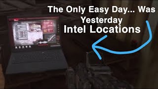 Modern Warfare 2 Remastered - Act II: The Only Easy Day... Was Yesterday Intel Locations
