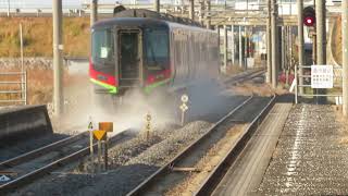 2700系特急南風 金蔵寺駅通過 JR Shikoku Limited Express \