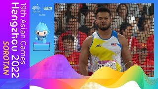 Muhammad Irfan Shamsuddin | Men's Discus Throw | Sukan Asia Hangzhou 2022