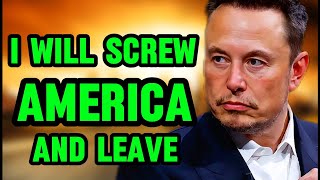 MAGA insider BLOWS WHISTLE on MUSK.He Just REVEALED the biggest American Secrect.