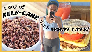 WHAT I EAT IN A DAY (VEGAN) + LAZY PRODUCTIVE DAY IN MY LIFE