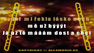 KJ1690 DJ DISKOLET-Jenom ty a já (Karaoke verze)