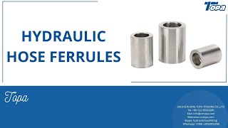 Carbon steel hydraulic hose ferrule different types and dimensions ｜ Hose Ferrule｜Topa