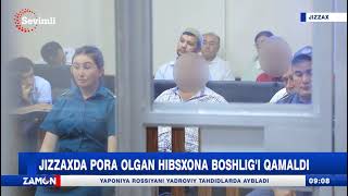 JIZZAXDA PORA OLGAN HIBSXONA BOSHLIG'I QAMALDI