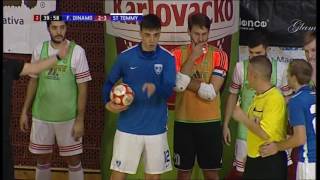 HNTV sažetak: FUTSAL DINAMO vs SPLIT TOMMY 2:3 (8.kolo, 1.HMNL 16/17)