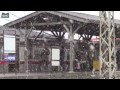 平成23 2011 年2月11日 雪が舞う 長野電鉄屋代線 松代駅 松代テレビ局