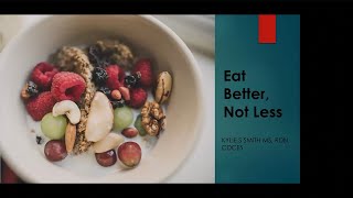 Presentation: Essentials of Nutrition, A Guide to Healthy Eating