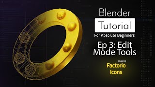 Blender Tutorial Episode 3: Edit Mode Tools