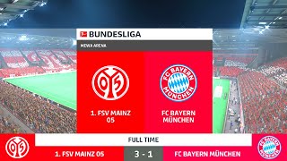 FIFA 22-1. FSV Mainz 05 - FC Bayern München 3-1– Bundesliga