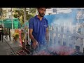 barbeque chicken grilled tandoori chicken tikka recipe hyderabad street food indian street food