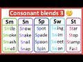 Consonant blends 3 🤔 | Phonics lesson | Learn with examples