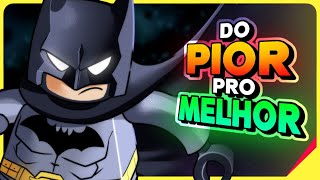 Qual é o PIOR Lego Batman? Classificando TODOS os Jogos da Franquia!