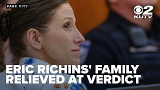 Family of Eric Richins reacts with relief after verdict in Kouri Richins murder trial