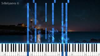 Lana Belyaeva- Yann Tiersen -Naval/Tutorial/Relax piano/Грустная музыка