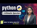 Python Operators for Beginners |Arithmetic Operators Explained