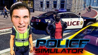 Ich VERHAFTE einen BANKRÄUBER! | Polizei Simulator