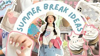 36 things to do this summer break (no scrolling allowed!) ♡