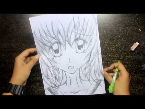 How to make girl anime portrait ? PART 2 How to make girl anime portrait ? PART 2
