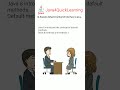 Default method of interface in java #default #method #interface #java4quicklearning