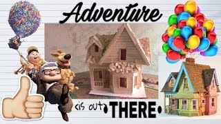 DIY| Popsicle Stick House | Inspired By Up Disney Movie | Timelapse