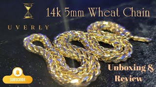 5mm 14k Wheat Chain Review made by Uverly