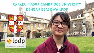 Tatum Derin - Caraku masuk Cambridge University dengan Beasiswa LPDP 2022/2023