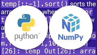 Efficiently sorting a numpy array in descending order?