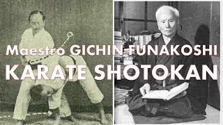 Sensei Gichin Funakoshi FUNDADOR DEL KARATE Shotokan