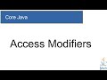 #27 - A2A LEARNER || Core Java - Access Modifiers