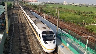 TEMU1000 臺鐵 2020.04.29 龍井站通過【太魯閣號278次】TRA TEMU1000 Series Tilting Train at LongJing【Taroko Exp. 278】