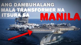 ANG MALA TRANSFORMER NA BATTLESHIP SA MANILA BAY 😳