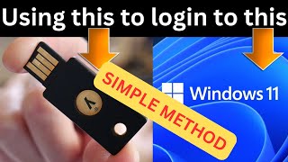 How To Login To Windows With A Yubikey - Simple Method
