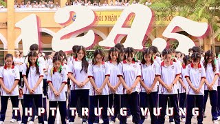 HIPHOP BA MIỀN - 12A5 | VÒNG LOẠI FLASHMOB TRƯNG VƯƠNG 2023 - 2024 #flashmob #thpttrungvuong