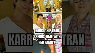 KARRACHIE TRAN SPENDS HOLIDAY WITH LOVE ONES
