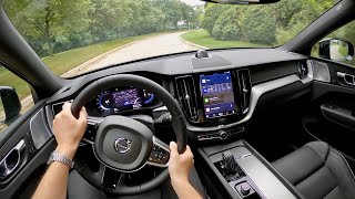 2022 Volvo XC60 T8 Polestar Extended Range PHEV - POV Driving Impressions