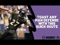 This Special Route Destroys Man to Man Defense in Madden 21| Madden 21 Tips and Tricks|