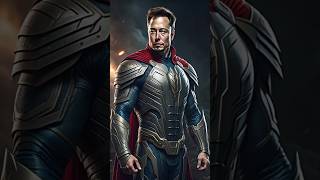 Superhero but Elon Musk #marvel #avengers #shorts