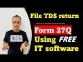 Payment to Non-Resident| How to file TDS return - Form 27Q| New Process