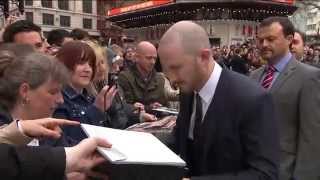 Noah: London Premiere Cast Arrival and Fashion - Russell Crowe, Emma Watson, Logan Lerman|ScreenSlam