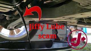 Jiffy Lube oil change SCAM? 2020