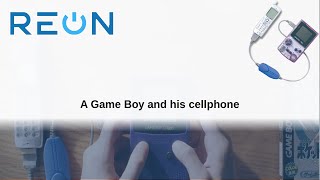 A Game Boy and his cellphone - FOSDEM 2024