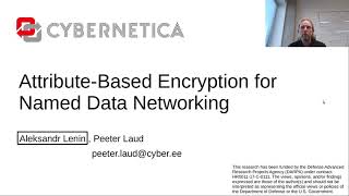 ACM ICN 2021 (Poster) - Attribute-Based Encryption for Named Data Networking