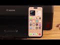 print from iphone to canon pixma printer airprint