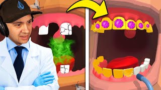 Fixing $1,000,000 TEETH As A DENTIST! | Dentist Bling