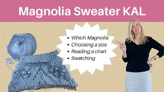 Knitalong for the Magnolia sweater