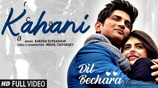 Dil bechara new song (kahani) Susan Singh rajput latest movies song Bollywood 2020