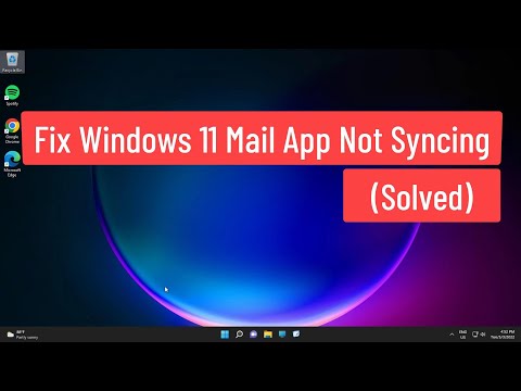 Fix Windows 11 Mail app not syncing