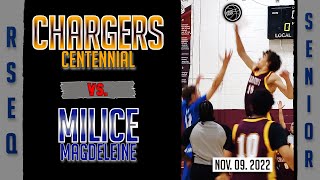 Centennial Chargers vs. Milice E.S. La Magdeleine (RSEQ senior)