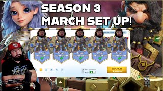 SEASON 3 RISE OF THE DRAGON 5 MARCH SET UP! CALL OF DRAGONS